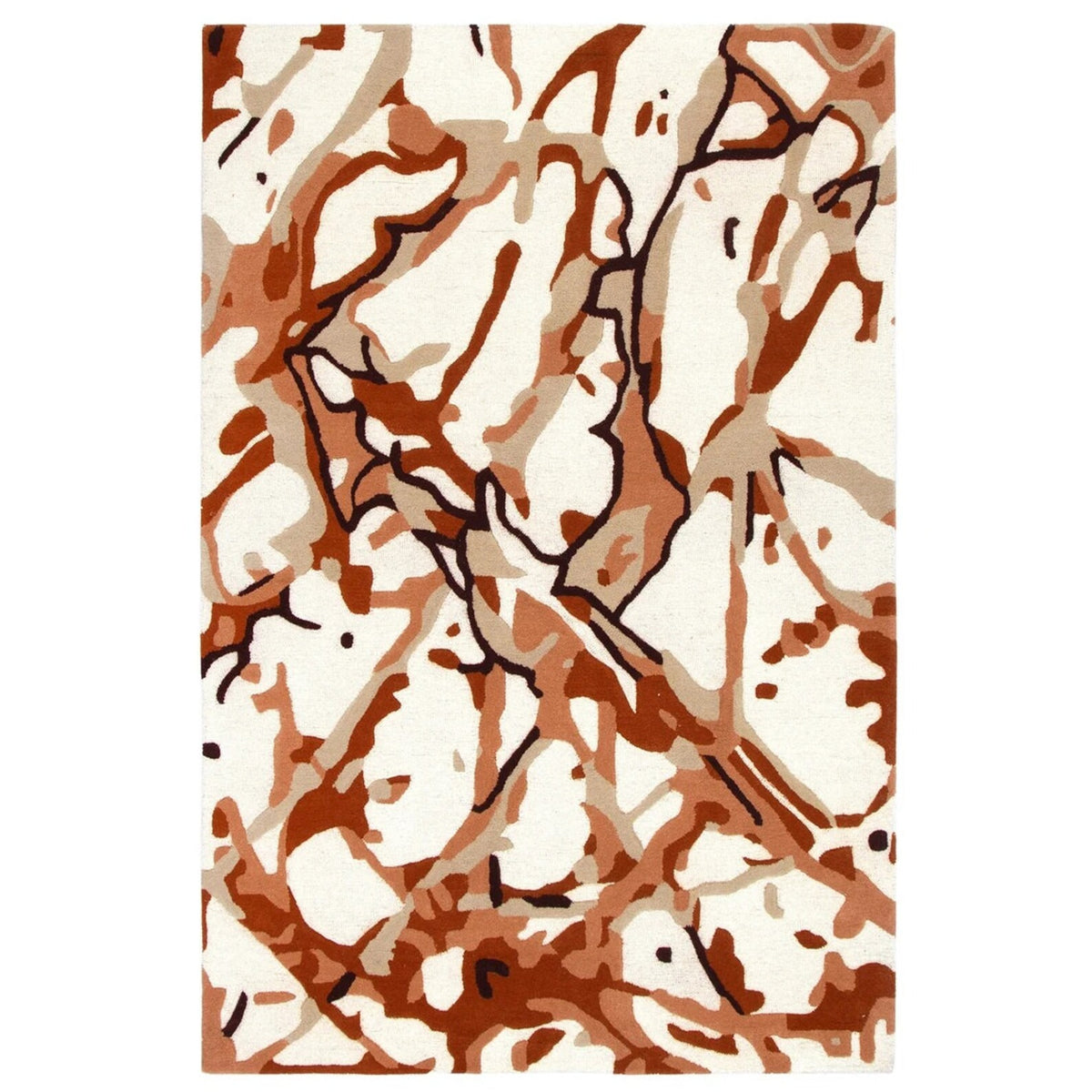 Floral Hand Tufted Premium Woolen Area Rugs for Home - Alef home