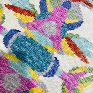 Turkish Oushak Rug White And Pink - Alef home