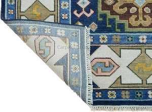Turkish Oushak Rug Nevy Blue - Alef home