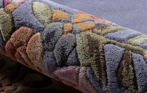 Aubusson Design Hand Tufted Floor Rug - Alef home