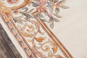 Aubusson Design Hand Tufted Woolen Rugs - Alef home