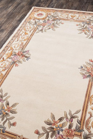 Aubusson Design Hand Tufted Woolen Rugs - Alef home