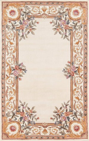 Aubusson Design Hand Tufted Woolen Rugs - Alef home