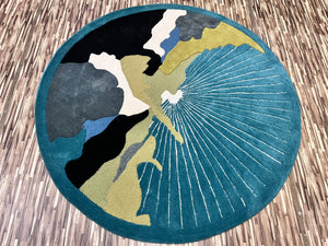 Round Shape Hand Tufted Round Rug - Alef home