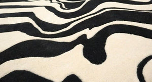 Floral Hand Tufted Woolen Area Rugs - Alef home