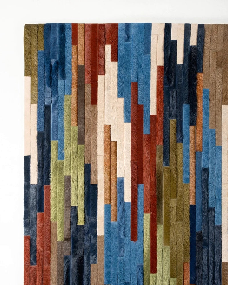 Leather Rug Music Design - Alef home