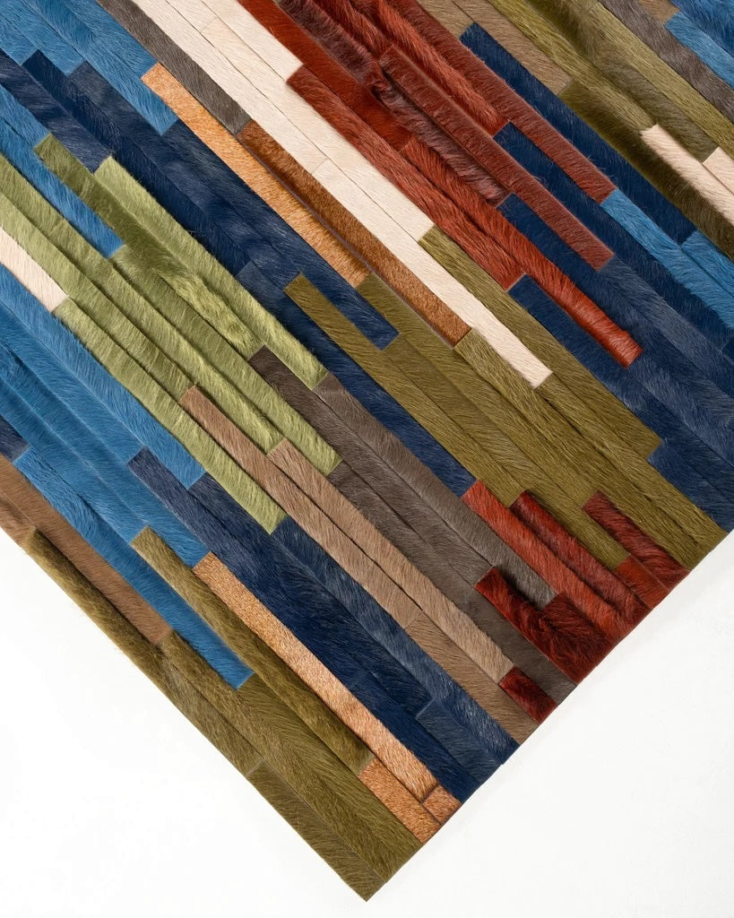 Leather Rug Music Design - Alef home