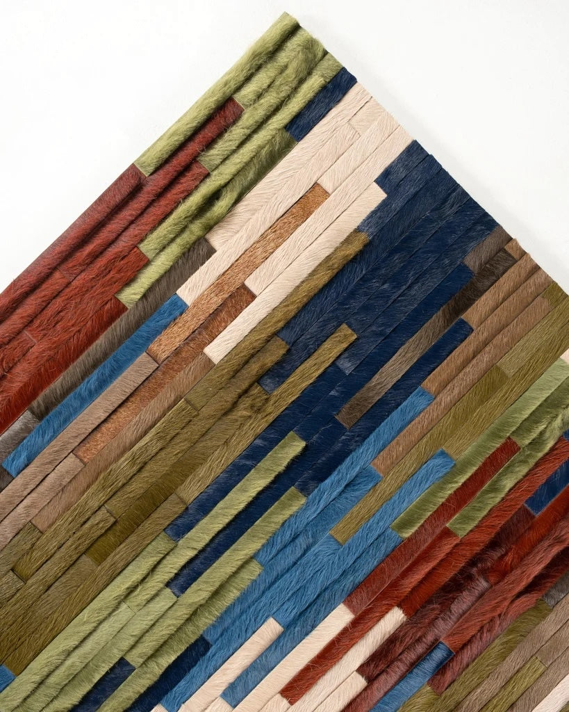 Leather Rug Music Design - Alef home