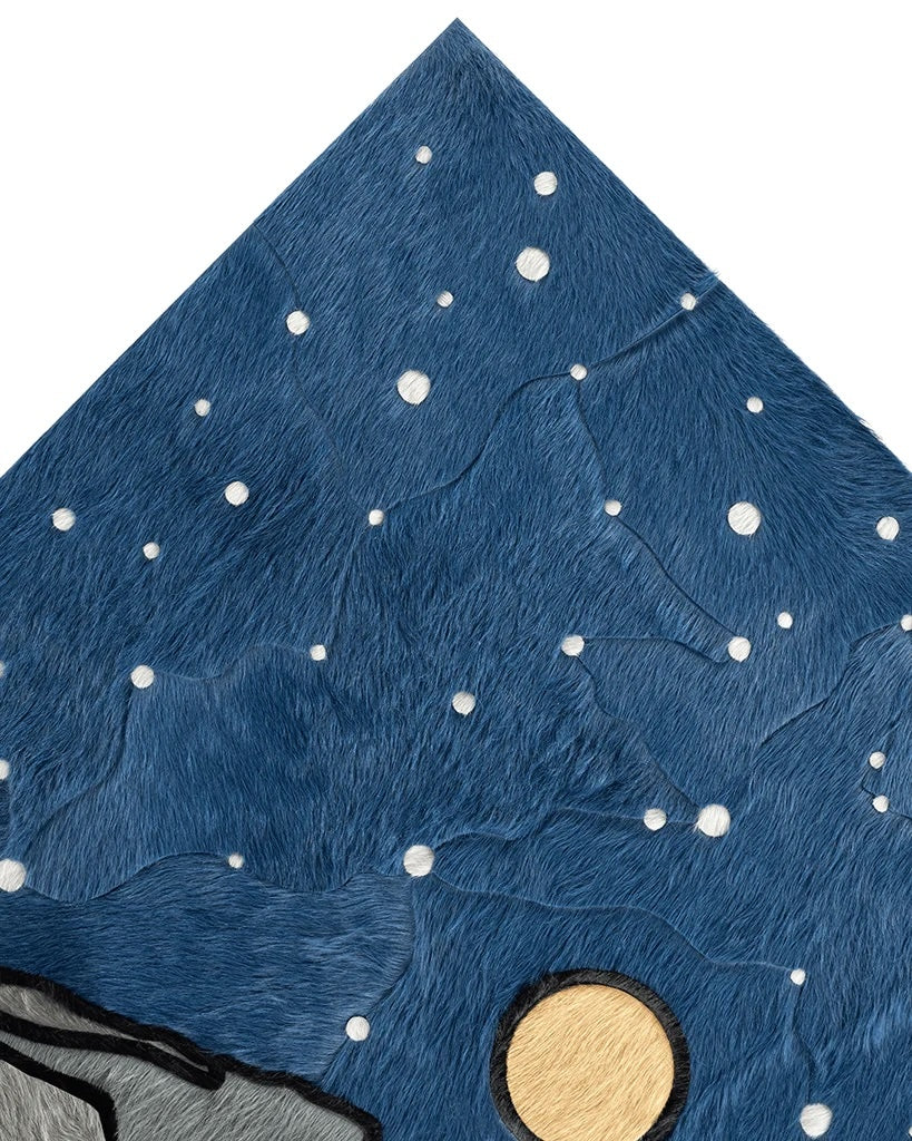 Leather rug For Kids - Alef home