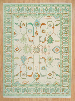 Turkish Oushak Rug - Alef home