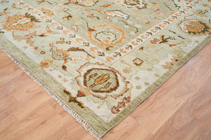 Turkish Oushak Rug Gold - Alef home