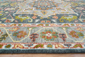 Turkish Oushak Rug Grey - Alef home