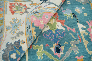 Turkish Oushak Rug,... - Alef home