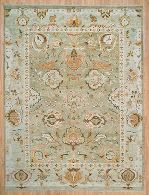 Turkish Oushak Rug Gold - Alef home
