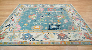 Turkish Oushak Rug,... - Alef home