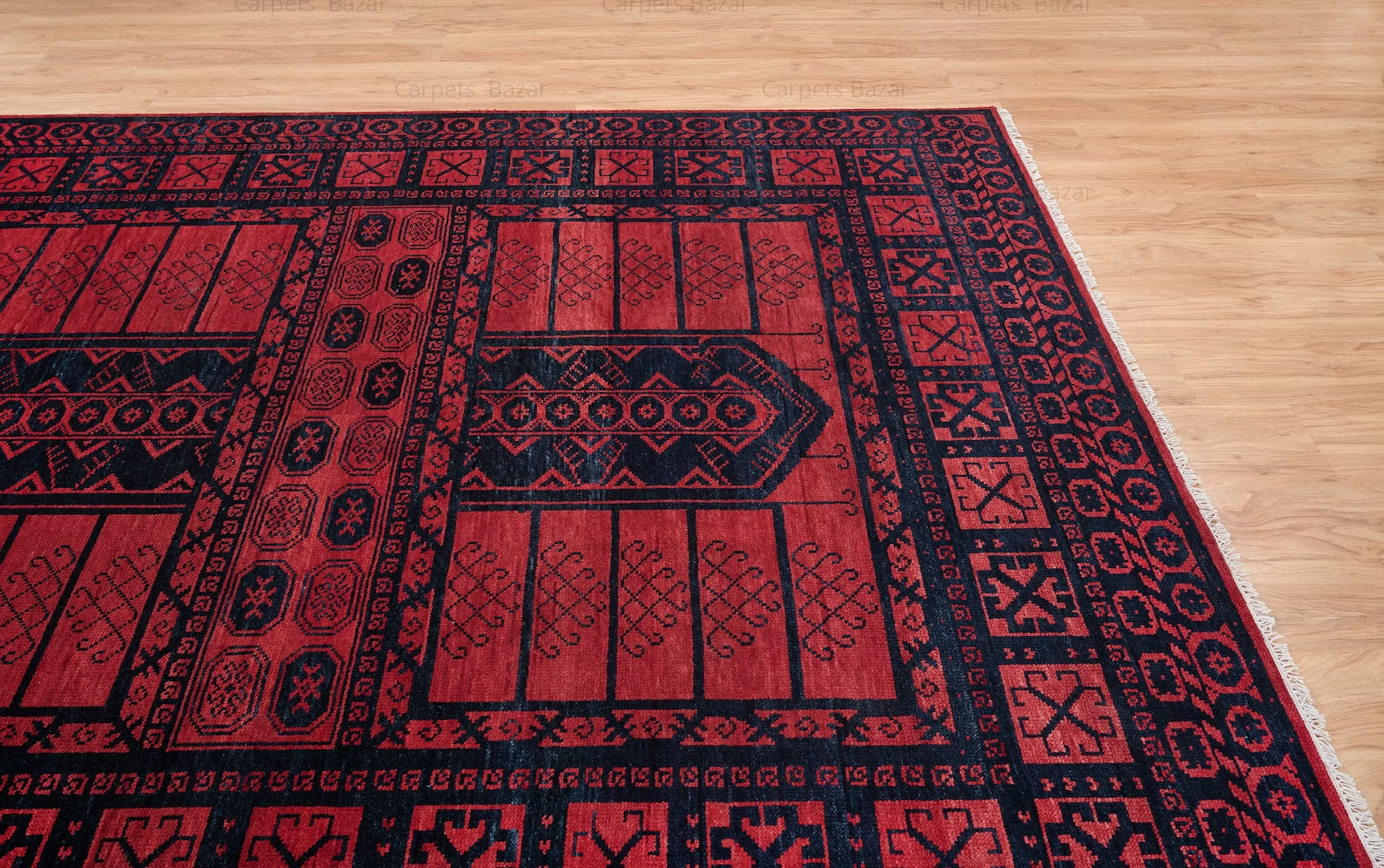 Turkish Oushak Rug Red