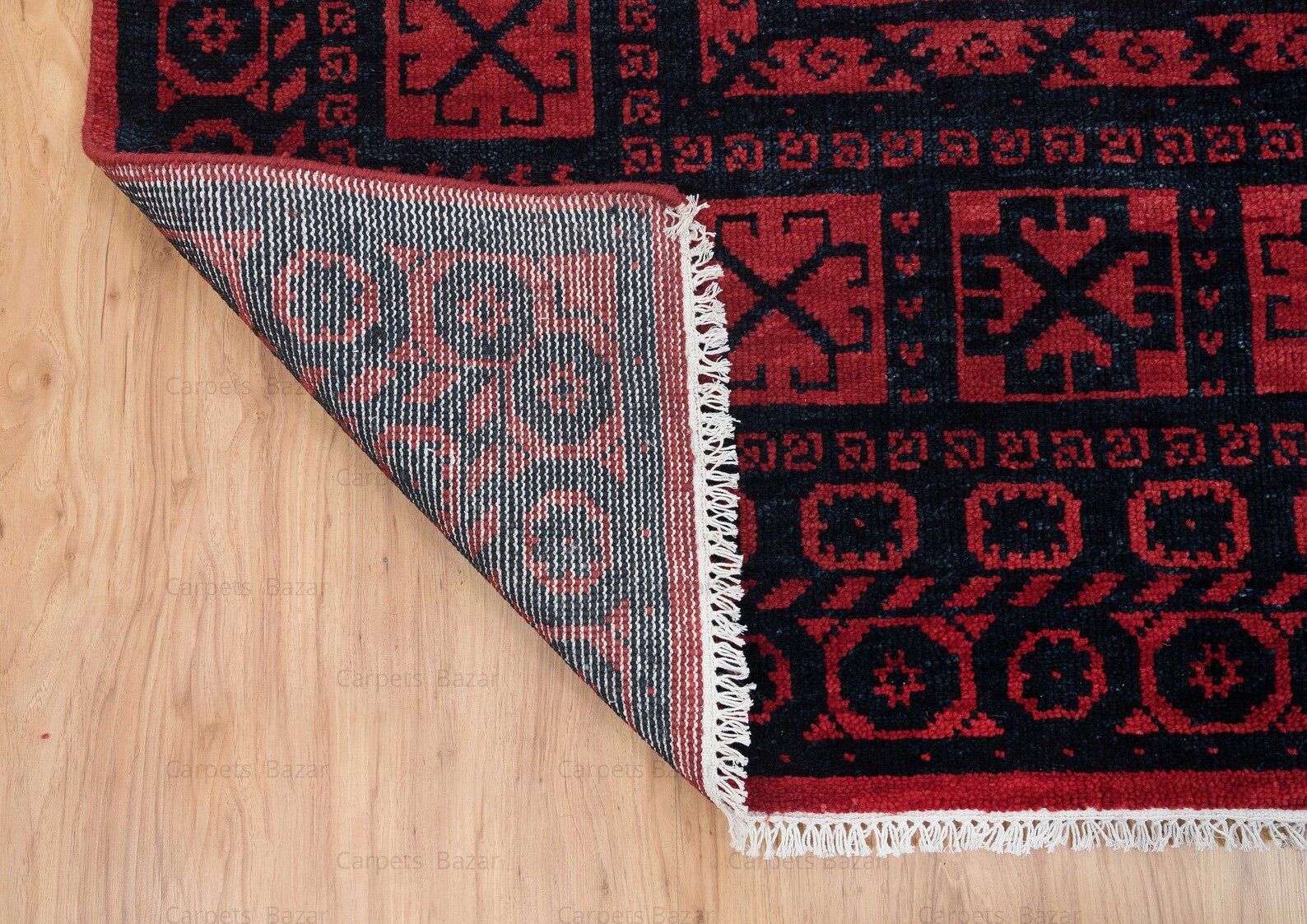 Turkish Oushak Rug Red