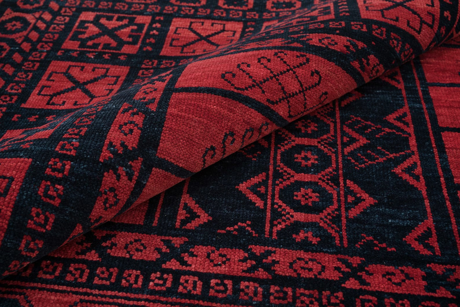 Turkish Oushak Rug Red