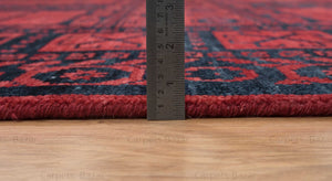 Turkish Oushak Rug Red - Alef home