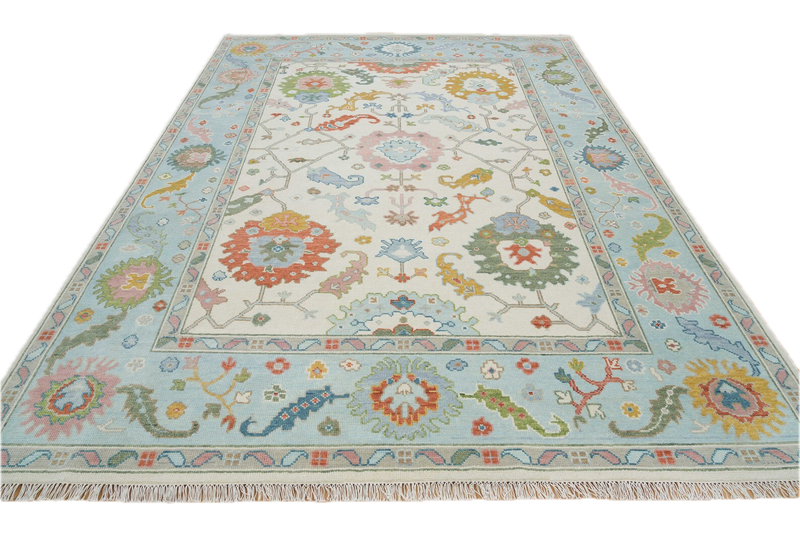 Turkish Oushak Rug Beige