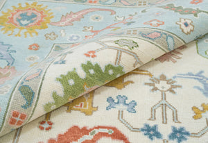 Turkish Oushak Rug Beige - Alef home