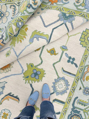 Turkish Oushak Rug - Alef home