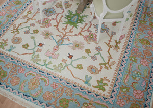 Turkish Oushak Rug - Alef home