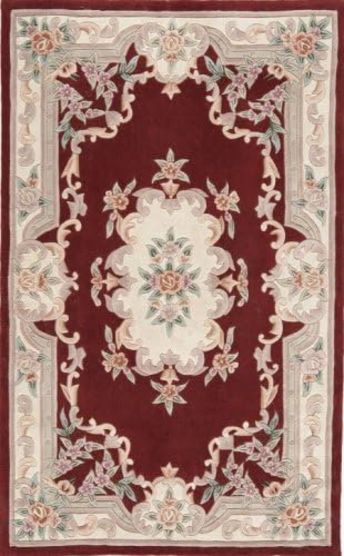 Exquisite Handmade Aubusson Design Rug: Elevate Your Space with Timeless Elegance - Alef home