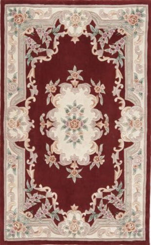 Exquisite Handmade Aubusson Design Rug: Elevate Your Space with Timeless Elegance - Alef home