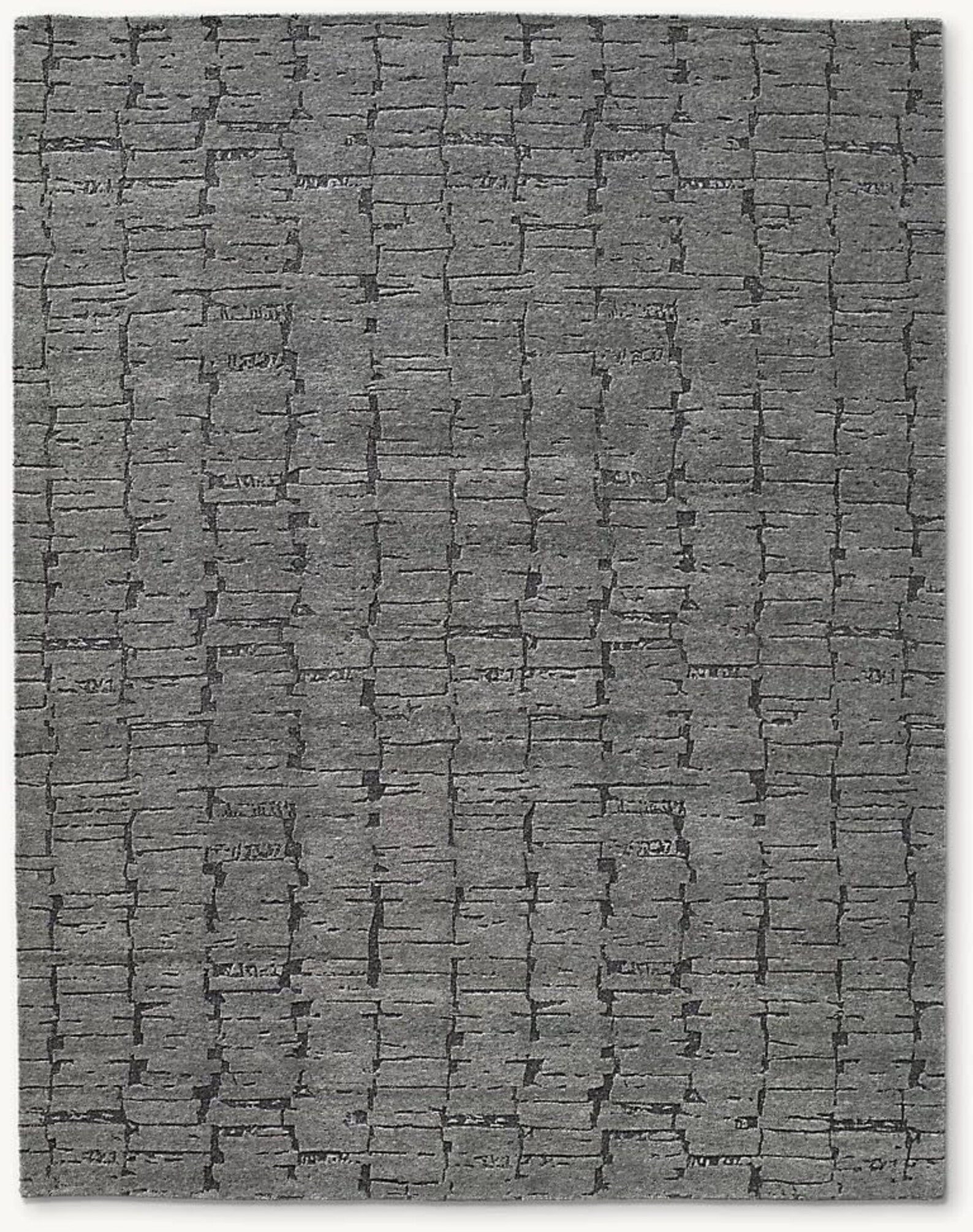 Tufted Rug Dark Grey Colour