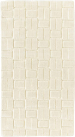 White Brick Hand Tufted Woolen Rug