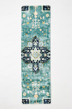 Hand Tufted Woolen Rug Green - Alef home