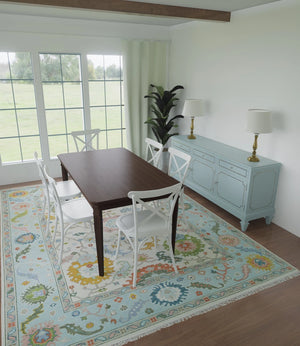 Turkish Oushak Rug Beige - Alef home