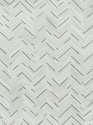 Luxury White Cowhide Rug – Handmade Chevron Leather Carpet For Home - Alef home