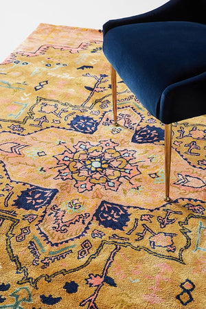 Floral Hand Tufted Woolen Area Rugs - Alef home