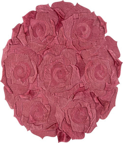 Leather Rug Hairon patchwork - Alef home