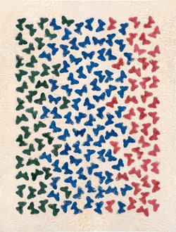 Butterfly Leather Rug - Alef home