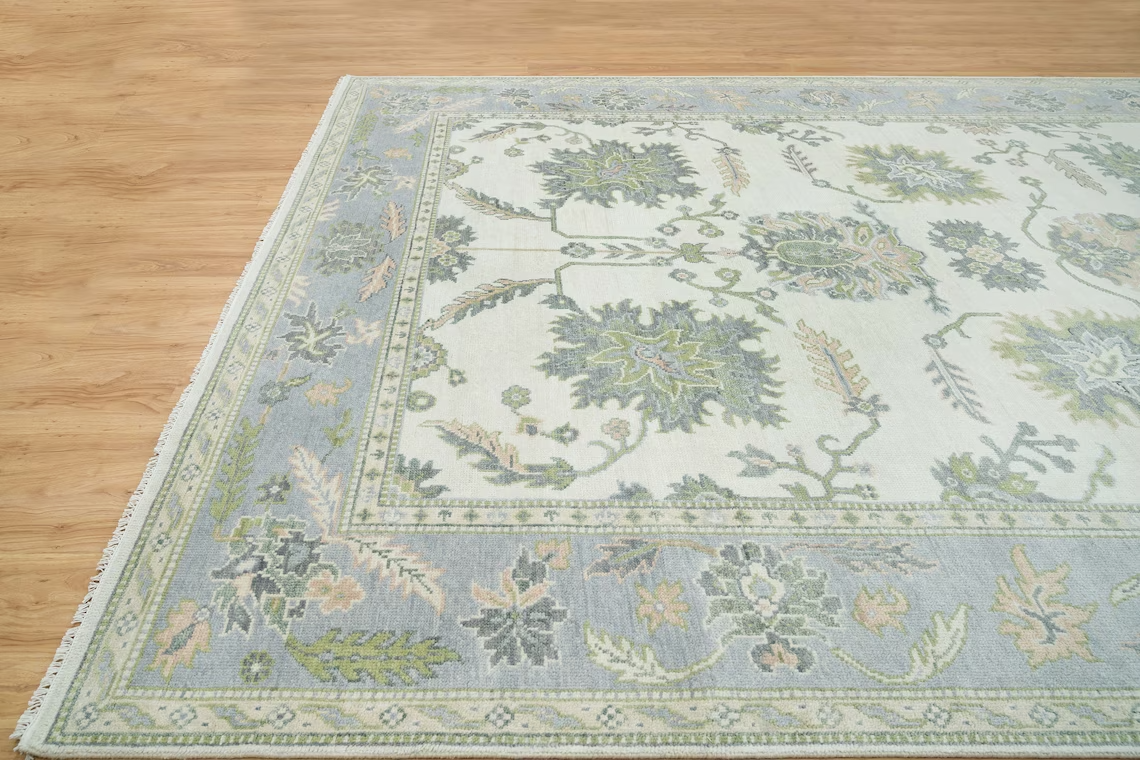 Turkish Oushak Rug Beige