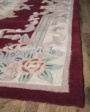 Exquisite Handmade Aubusson Design Rug: Elevate Your Space with Timeless Elegance - Alef home