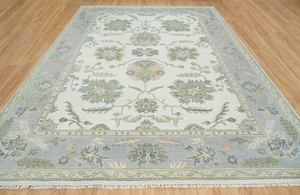 Turkish Oushak Rug Beige - Alef home