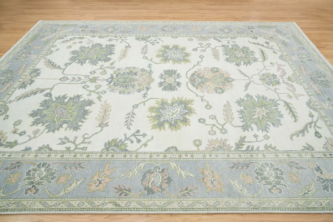 Turkish Oushak Rug Beige